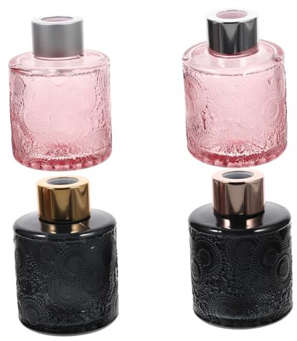 HOMOCONO 4pezzi Bottiglie Aromatiche Design Bottiglie Per e Diffusori Decorativi Per La