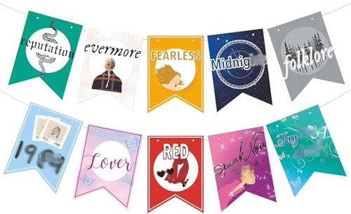 Party Decorations, Birthday Banner, Party Decorations Banner for Fans Party Supplies Celebrations Boy's And Girl Themed Birthday Party Supplies