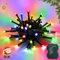 FFZZKJ Christmas Lights Outdoor Timer 8 Modes Battery Operated Waterproof 10Ft/3M 30 LED Indoor Waterproof for Christmas Decorations, Multi-Coloured