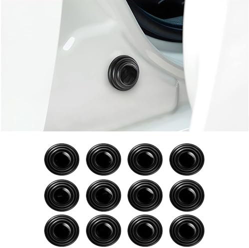 GKLYJCDR 12 Stück AutotüR StoßDäMpfer, für VW Passat B7 2010-2014 Autotür Stoßdämpfer Dichtungen Auto Stoßstange Tür Kollisionen Schutz Zubehör,A