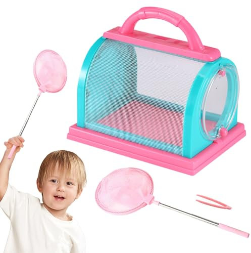 Attrape-Jouet Éducatif | Outil de Chasse Papillons,Ensemble Interactif Pliable d'Extérieur pour Jardinage 3-12 Ans