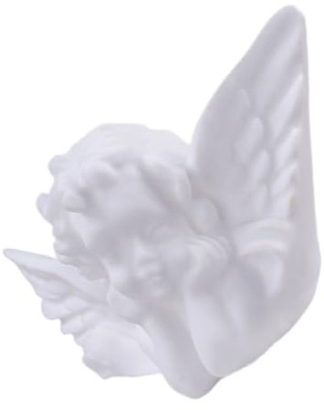 HIAKDOFT Engelsfigur Tortenaufsatz Kleiner Vinyl Hochzeit Weihnachten Kirche Tischdeko Elegant