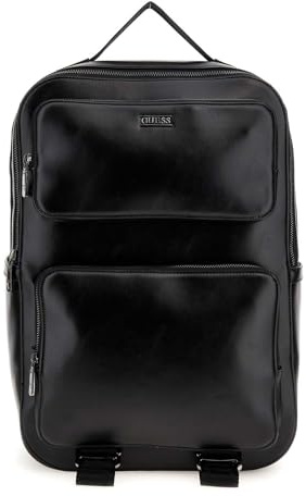 GUESS BOSTON BACKPACK, COLOR BLA - BLACK BLA - BLACK One Size