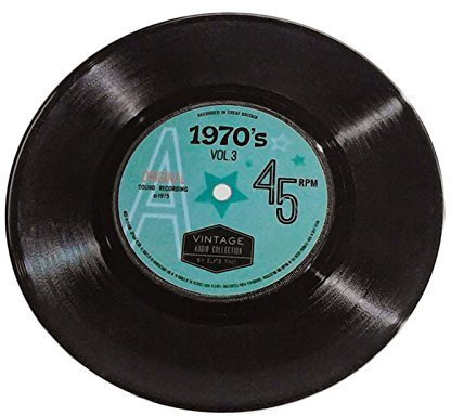 Elite Gift Boxes Assiette Plate mélamine PM Vintage '70's Single'