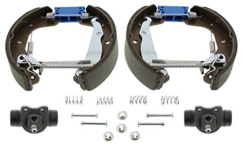 MAPCO 9831 Bremsbackensatz - Bremsbacken und Radbremszylinder Vormontiert | Kompatibel mit: GM KOREA ESPERO, LANOS, LANOS Stufenheck, NEXIA, NEXIA Stufenheck, OPEL ASTRA F, ASTRA F Cabriolet