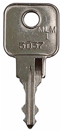 MLM EuroLocks BISLEY L&F Ersatzschlüssel - Schließung 05000 bis 05100 - Nachschlüssel - Zusatzschlüssel - u.a. für Hebelzylinder,Möbelschlösser,Schrankschlösser - Schließung 05092