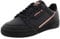 adidas Originals Herren Continental 80 Turnschuh, Schwarz/Rosa/Kupfer