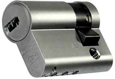 Profilzylinder, Knaufzylinder, Halbzylinder als Erweiterung für ABUS Schließungen der Serie EC 550 (für Schließungsnummer von SM00001 bis SM30000) (Halbzylinder A:30mm B:10mm)