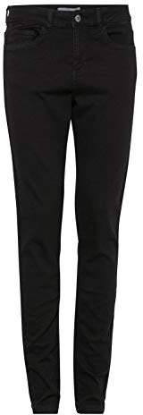 b.young BYLola Luni Damen Jeans Denim Hose Baumwolle mit Stretch Slim Fit 5-Pocket-Hose, Größe:W27/30, Farbe:Black (80001)