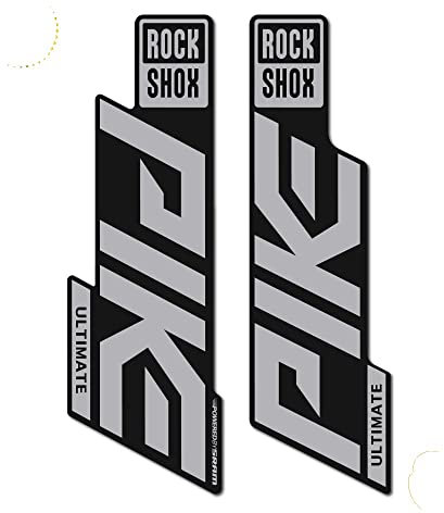 Adesivi compatibili con forcella bici Rock Shox Pike Ultimate 2020