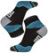 TODO RUNNING RAID - Quarter Laufsocken, Technisch, Anti-Blasen Polsterung, für Damen & Herren mit DryTex. Bunte Funktionssocken | Marathon | Trail | Joggen | Laufen | Running (35-38, Schwarz)