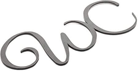 WC Türschild Klo Schild Toiletten Schriftzug Toilettenschild Selbstklebend Grau