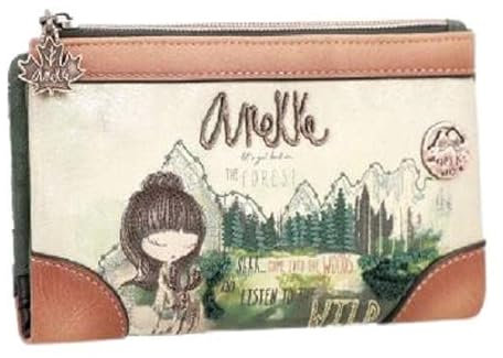 Anekke Brieftasche gr Weiche Kanada Puppe, bunt, Talla única, Casual