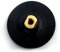 HOMESOM 5 Rubber Backing Pad Black Backer Pads Hook and Loop Backing Holder M14 Thread for Angle Grinder 1PC