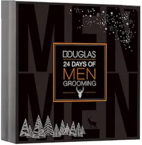 DOUGLAS Collection Beauty Adventskalender 2023 Man - 24 Pflege Beauty Kosmetik Advent Kalender für den Mann, Weihnachtskalender für Herren + Extra Geschenk