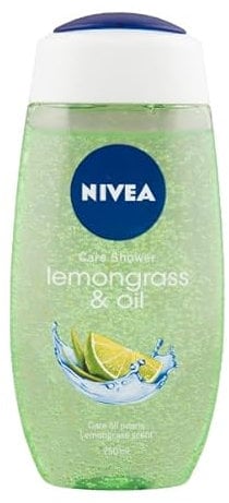 Nivea Shower Gel 250 ml Women Lemongrass & Oil (Pack of 4)