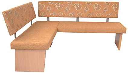 moebel direkt online Eckbank 140x180 cm Sonja Buche/braun