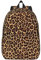 PartyUnix Zaino casual leggero in tela – elegante e alla moda per uomini, donne, adolescenti, attrezzatura da viaggio Cool Cheetah Leopard, Nero , M
