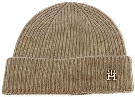 TOMMY HILFIGER Cashmere Chic Beanie Classic Khaki