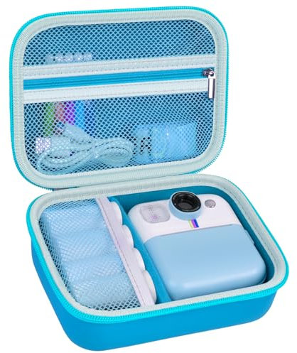 Againmore Kids Camera Case Compatible with YORKOO/for Himont/for CAMCLID/for AORILE/for CHRERNA/for OPERHOO Instant Print Camera (Blue)- Case Only