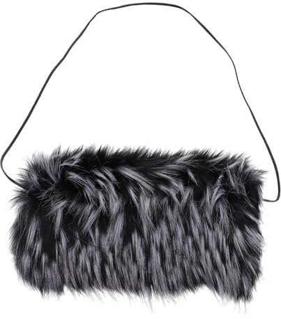HANABASS Damen Winter Handwärmer Aus Dichtem Superweichem Kunstpelz Verdickter Faux-fur Handschuh-muff Für Kalte Tage Wärmendes Stilvolles Accessoire Für Outdoor Und Festliche Anlässe
