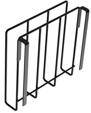 Streysisl Storage of Chopping Boards Under Cabinet Storage Rack for Chopping Boards | Hanging Shelf for Serving Tray Organiser | Stainless Steel Kitchen Rack for Organization