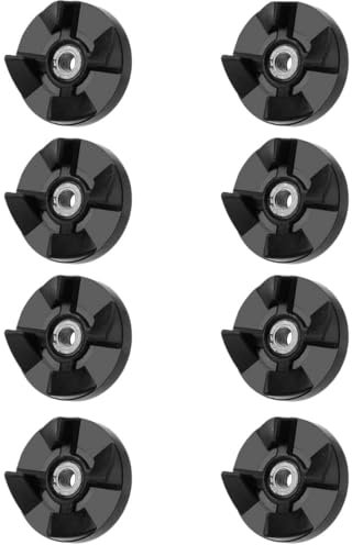 8 PCS Top Base Gear Top Base Plastic Gear Rubber Blade Gears Blender Replacement Parts Blender Coupler for Magic Blender 250W Juicer Juicer Accessories Part 1.18in Diameter