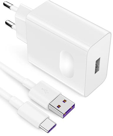 40W Supercharge Ladegerät für Huawei Honor Ladegerät,USB Ladegerät Schnellladegerät Supercharge 5A USB C Ladekabel Adapter für Honor 90 Lite 200 Lite 200 Smart Magic6 Lite 6 Pro 5 5Pro Pad X8a X8b X9