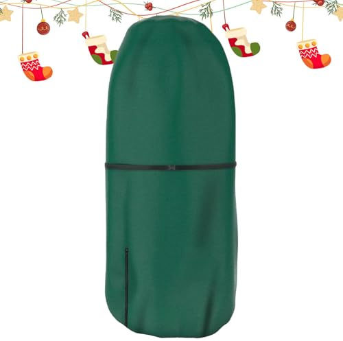Heavy Duty Christmas Tree Cover, Upright Cover for Artificial Trees, Heavy Duty Christmas Tree Cover Tree Dust Proof Bag for Artificial Trees
