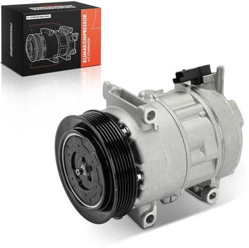 Frankberg Compresseur de Climatisation Compresseur AC avec attelage | Compatible avec 308 (CC/SW) I 3008 Berlingo C4 I/II DS4 DS5 5008 Partner Remplacer# 9659875580, y compris huile prép