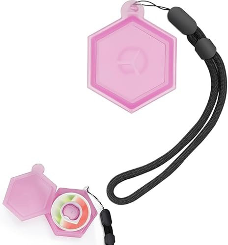 RiuCrepian Air Aufbewahrung Pod,Aufbewahrungsbox Geschmack Pods Case Aufbewahrungsbox passend für Air-Up Duft-Pod,BPA-Freie Schutzhülle zur Aufbewahrung von Aroma-Box,Alle Sorten Duft-Pod(Rosa)