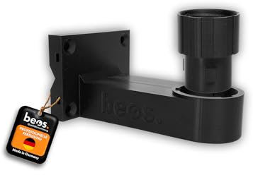 beos ® Support mural premium pour antenne Mammotion - compatible avec l'antenne RTK des robots de tonte Mammotion Luba | Luba 2 | Yuka