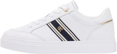 Tommy Hilfiger Damen Th Chic Cupsole Webbing Fw0fw09354Low Top