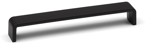 192mm Matt Black Cabinet Handle Square D Cupboard Door Drawer Furniture Pull