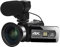 BGAZA Videocamere digitali grandangolari 4K Registrazione in Loop al rallentatore Microfono Videocamera Messa a Fuoco Automatica Streaming Webcam Vlog Kit(32G SD Card,Generation 2)
