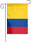 YYHWHJDE Asta de bandera de Colombia para jardín, decoración de patio al aire libre, doble cara, 12 x 18 pulgadas