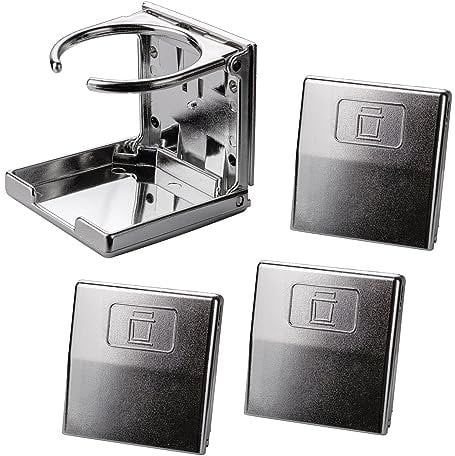 DEMA 4x Universal Getränkehalter – Dosenhalter, Tassenhalter, Auto LKW Boot Kicker, Pool, Vielseitige Halterung für Getränke, Platzsparend und praktisch, für verschiedene Freizeitaktivitäten