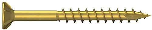 Reiser Spanplattenschrauben 3,5 x 40 mm, 200 Stück Prozidriv-Kreuzschlitz, verzinkt, 97752