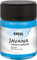 KREUL 8104 - Javana Seidenmalfarbe im 50 ml Glas, blau, hochpigmentierte und brillante Farbe auf Wasserbasis, mit fließend flüssigem Charakter, dringt tief in die Fasern ein