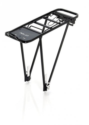 XLC Gepäckträger Hinterrad 26 - 28 Schwarz Aluminium