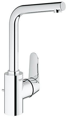 Grohe Eurodisc Cosmopolitan Badarmatur Einhand-Waschtischbatterie (DN 15, L-Size, Einlochmontage) chrom, 23054002