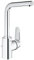 GROHE Eurodisc Cosmopolitan Badarmatur Einhand-Waschtischbatterie (DN 15, L-Size, Einlochmontage) chrom, 23054002