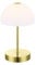 Globo LED Schreib Nacht Tisch Leuchte Glas weiß opal Wohn Zimmer messing Lese Lampe Touch 21937