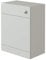 Linx BTW Back to Wall WC Toilet High Gloss White Bathroom Furniture Concealed Cistern Cabinet Unit - 600 x 300mm