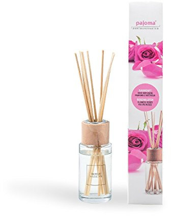 Raumduft Diffuser 50ml pajoma Modern Line Geschenk Set Duft wählbar (Rosenblüten)