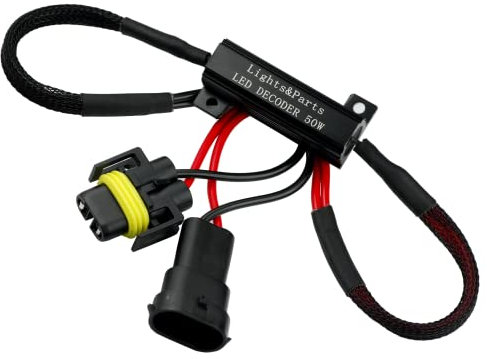 L & P Car Design L&P B546 [ 2 Stück ] H8 H11 CanBus Plug&Play Lastwiderstand Widerstand für LED SMD Lampen ohne Fehlermeldung