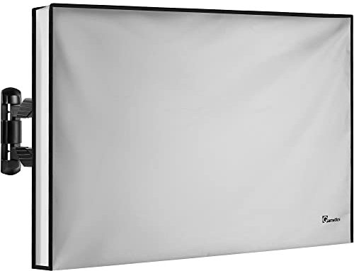 Garnetics TV Covers Outdoor 48-50 inch - Waterproof and Weatherproof - Outdoor TV Display Protectors - Smart Shield Screen Protector for Outside TV