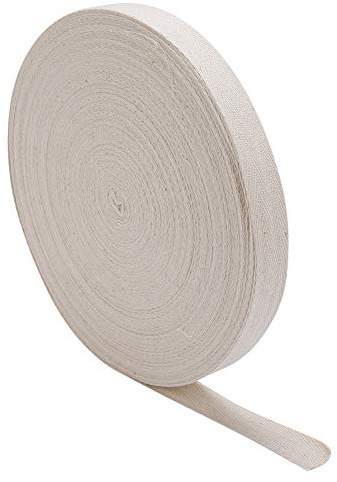 Garosa Modelado y Doblado de Bonsái con Cinta de Algodón, Envoltura para Árboles, Vendas de Jardín, Cinturón de Encuadernación para Ajuste y Forma – Herramienta Esencial para Jardinero (2 cm, Blanco)