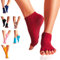 GERNEO® - DAS ORIGINAL - Premium Yoga Socken offen - zehenfreie Füsslinge - dunkelrot