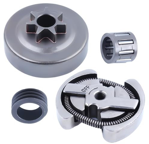.325-7T Tamburo frizione Pignone Cuscinetto ad aghi Kit Parti di ricambio con Ingranaggio a vite senza fine Per Husqvarna 36 41 136 137 141 142 Motosega